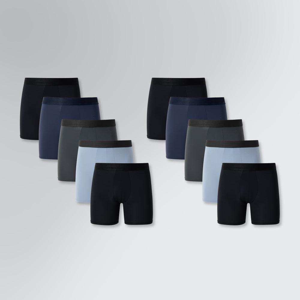 Kit de 10 Boxers Performance