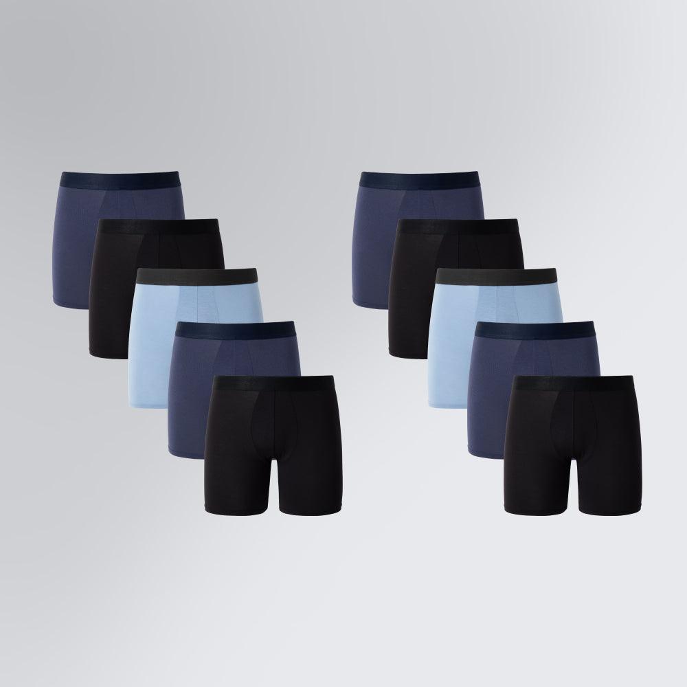 Kit of 10 Comfort Boxer Shorts